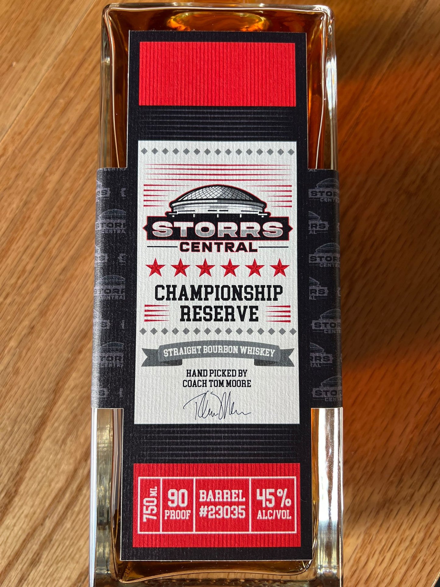 Storrs Central - Championship Reserve Straight Bourbon Whiskey